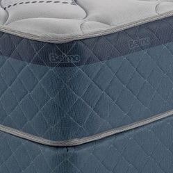 Colchón y Sommier Belmo Belspring 3 Queen 200x160 60 cm altura