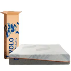 Colchón en Caja YOLO by Simmons Espuma Alta Densidad