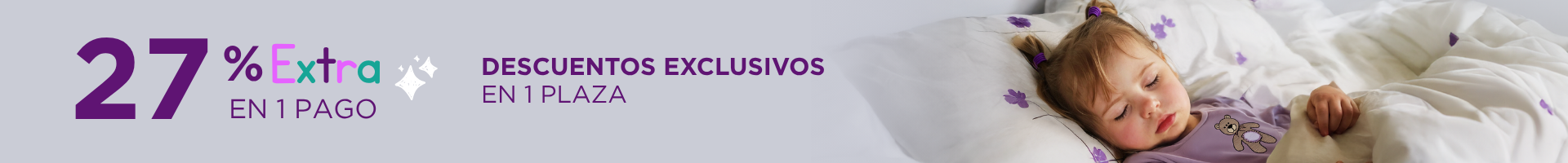 Descuentos Exclusivos en 1 plaza