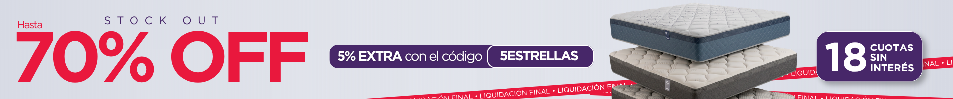 STOCK OUT