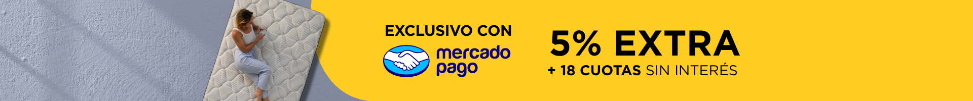 5% Extra con Mercado Pago