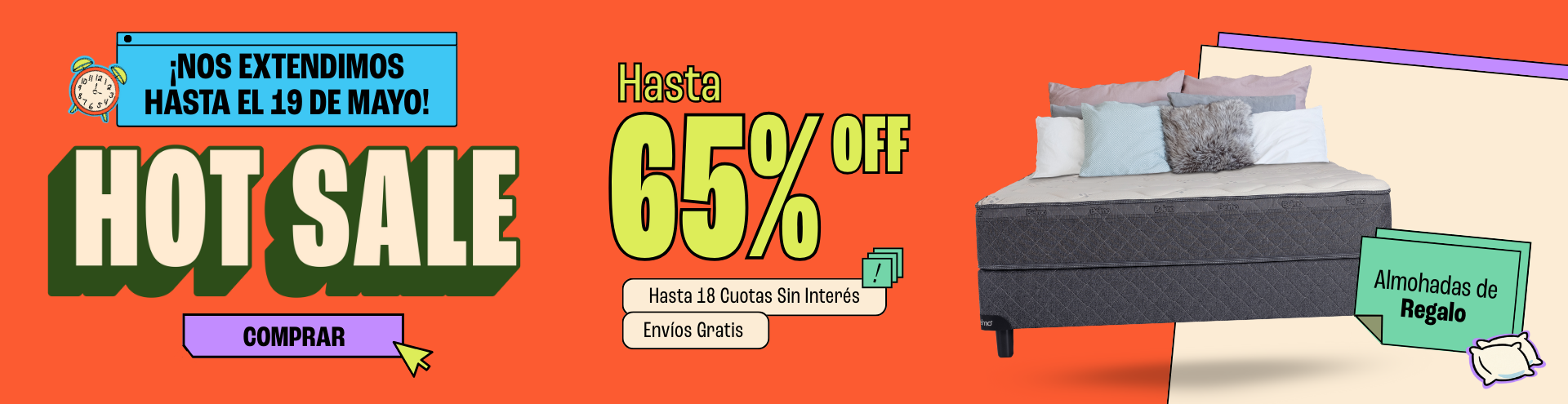 Hot Sale Hasta 65% Off